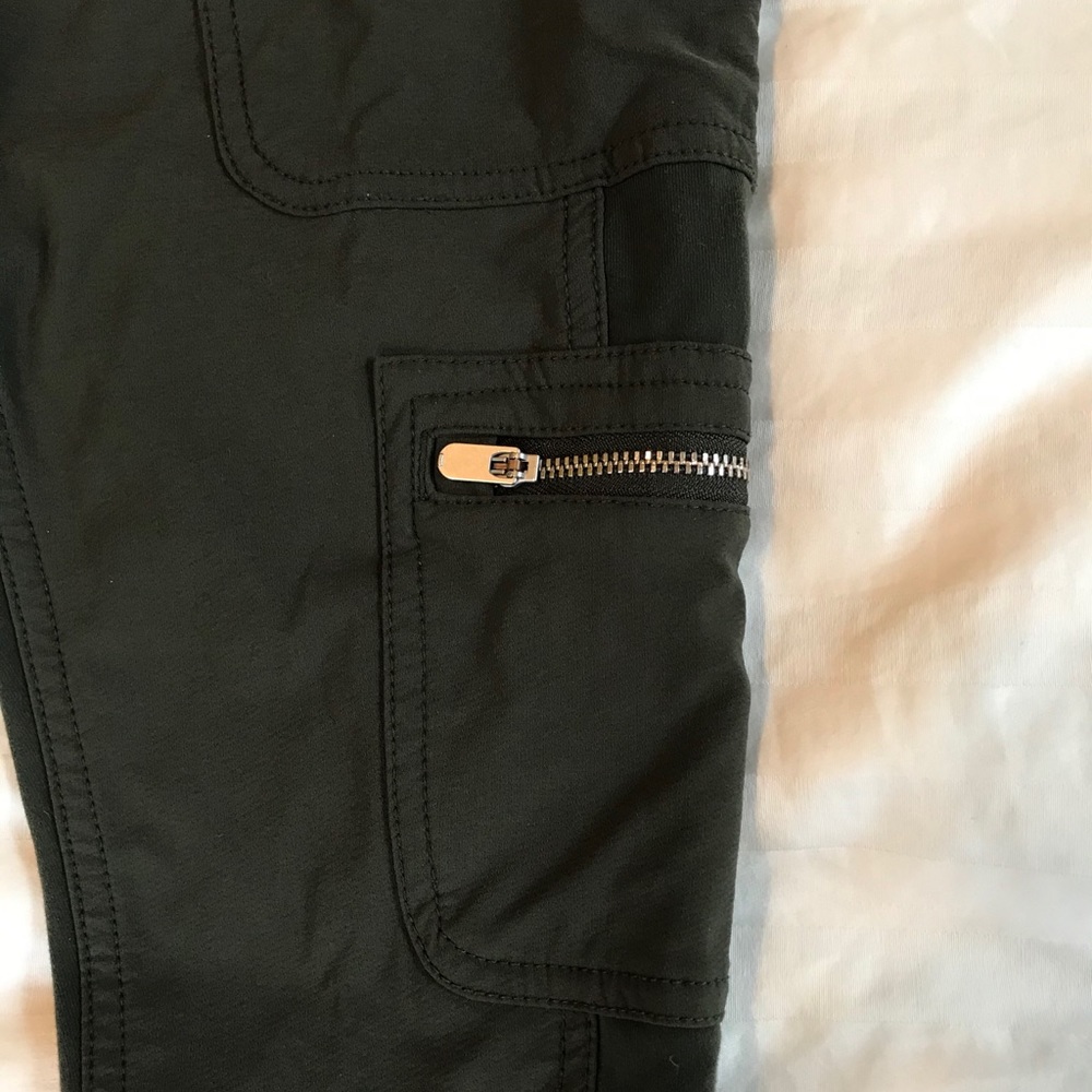 athleta green leggings